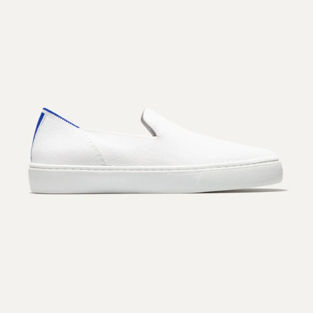 Rothy's Original Slip On Sneaker in Bright White